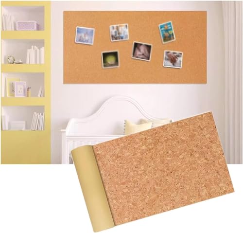 Korkplatte Notiz Selbstklebende Korktafelrolle, DIY-Kork-Pinnwand(1.22x1.64m(6MM)) von EYRMQWJPC