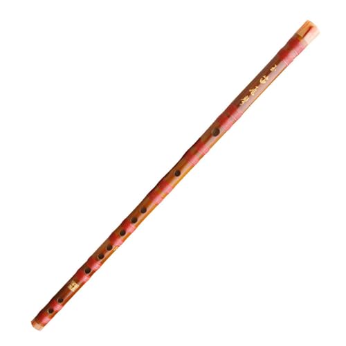 natürliche bittere Bambusflöte, Bambus-Querflöte, Anfänger & Profi, Tonart C/D/E/F/G, 5er-Pack(C Key) von EYRMQWJPC