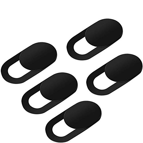 Webcam 0,7 mm dünn – Web Kamera Cover für Laptop, Desktop, PC, macboook Pro, iMac, Mac mini, Computer, Smartphone, schützen Sie Ihre Privatsphäre und SECURTIY, starken Adhensive (schwarz (Reflex)) von EYSOFT