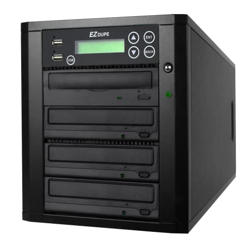 EZ DUPE Media Maven Plus-Duplizierer – 1:3 Flash Media (USB) & Disc (DVD/CD)-Kopierer von EZ DUPE