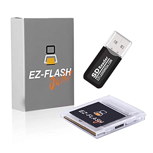 EZ Flash ジュニア MicroSDアダプター Classic Gaming on GB/GBC/GBA (EZFlash Jr.) EZ-FlashJr. ゲームボーイカラーとゲームボーイオリジナルのための最高のフラッシュメモリーカード (エバードライブへの模倣) von EZ Flash