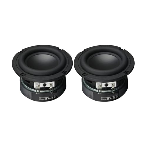 EZAGBPJK Audio 3 Zoll tragbarer Subwoofer-Lautsprecher 60W Leistung 4 Ohm große Schwingspule Stahlkanonenklang Bass-Lautsprecher Perfection(8 ohm) von EZAGBPJK