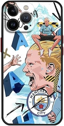 EZB Schutzhülle für iPhone 11 Pro Max mit Erling-Haaland-Motiv, flexibel, stoßdämpfend, coole Handyhülle, Blau EZB Schutzhülle für iPhone 11 Pro Max mit Erling-Haaland-Motiv, flexibel, stoßdämpfend, coole Handyhülle, Blau von EZB