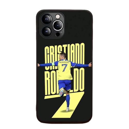 EZB Schutzhülle für iPhone 11 mit Cristiano Ronaldo-Motiv, flexibel, stoßdämpfend, coole Handyhülle, Ronaldo, Schwarz und Gelb EZB Schutzhülle für iPhone 11 mit Cristiano Ronaldo-Motiv, flexibel, stoßdämpfend, coole Handyhülle, Ronaldo, Schwarz und Gelb von EZB