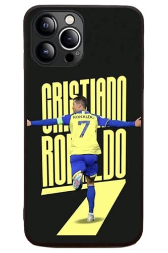 EZB Schutzhülle für iPhone 13 Pro Max mit Cristiano Ronaldo-Motiv, flexibel, stoßdämpfend, coole Handyhülle, Gelb und Schwarz EZB Schutzhülle für iPhone 13 Pro Max mit Cristiano Ronaldo-Motiv, flexibel, stoßdämpfend, coole Handyhülle, Gelb und Schwarz von EZB