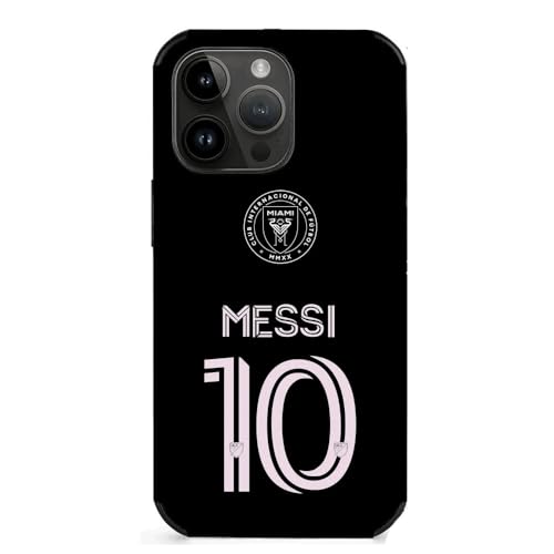 EZB Schutzhülle für iPhone 15 mit Lionel Messi-Motiv, flexibel, stoßdämpfend, coole Handyhülle, Schwarz und Weiß EZB Schutzhülle für iPhone 15 mit Lionel Messi-Motiv, flexibel, stoßdämpfend, coole Handyhülle, Schwarz und Weiß von EZB