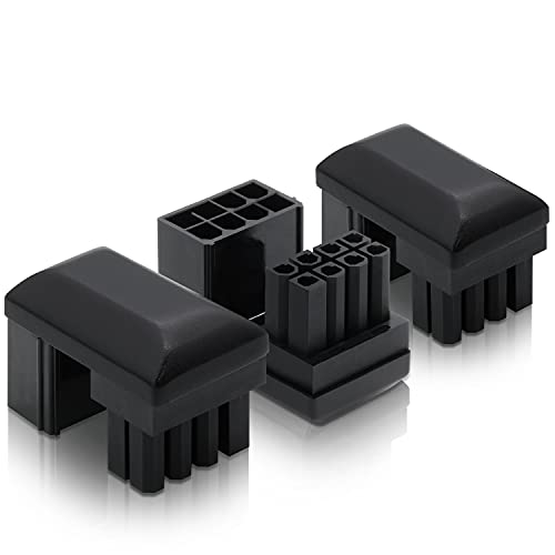 EZDIY-FAB 180-Grad-Winkelstecker, GPU, VGA, PCIe, 8-polig, U Turn, für Desktop-Grafikkarte, umgekehrt, 3 Stück von EZDIY-FAB