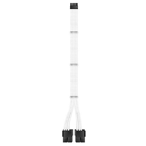 EZDIY-FAB Sleeved Kabel RTX 3000 Serie 12 Pin auf Dual 8 Pin PSU Kabelverlängerung 300 MM-Stecker für NVIDIA Ampere GEFORCE RTX 3060ti 3070 3080 FE Funder Edition-Weiß EZDIY-FAB Sleeved Kabel RTX 3000 Serie 12 Pin auf Dual 8 Pin PSU Kabelverlängerung 300 MM-Stecker für NVIDIA Ampere GEFORCE RTX 3060ti 3070 3080 FE Funder Edition-Weiß von EZDIY-FAB