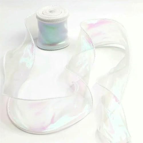 Buntes Fischschwanz-Garn, Organzaband, Verpackung, Geschenkbox, Lolita, Haar-Accessoires, Lampe, Heimdekoration, Spitze, 9,1 m Buntes Fischschwanz-Garn, Organzaband, Verpackung, Geschenkbox, Lolita, Haar-Accessoires, Lampe, Heimdekoration, Spitze, 9,1 m von EZVFIRPDFZ