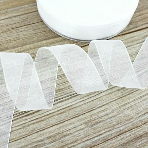 Weißes Organzaband für Geschenkverpackungen, Dekoration, handgefertigte DIY-Bänder, Großhandel, 45,7 m/Rolle, 12 mm, 15 mm, 20 mm, 25 mm, 40 mm Weißes Organzaband für Geschenkverpackungen, Dekoration, handgefertigte DIY-Bänder, Großhandel, 45,7 m/Rolle, 12 mm, 15 mm, 20 mm, 25 mm, 40 mm von EZVFIRPDFZ