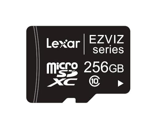 EZVIZ 256 GB Micro-SD-Karte, microSDHC-Speicherkarte, Lesegeschwindigkeit bis zu 90 MB/s, Klasse 10, U3, UHS-I von EZVIZ