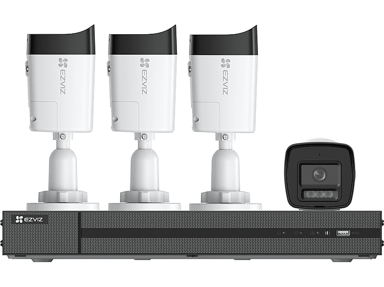EZVIZ X5K+H3K(4K) POE NVR, PoE-Kamerasicherheitssystem von EZVIZ
