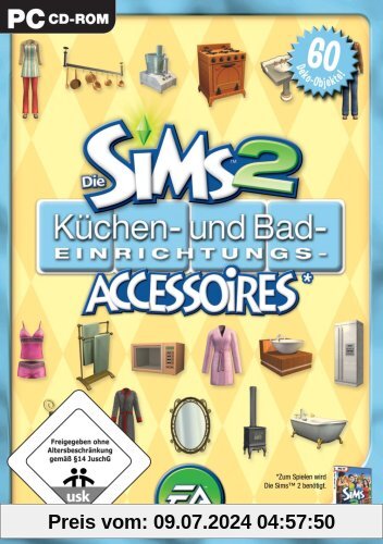 Die Sims 2 - Küchen- und Bad-Einrichtungs-Accessoires (Add-On) von Ea Games