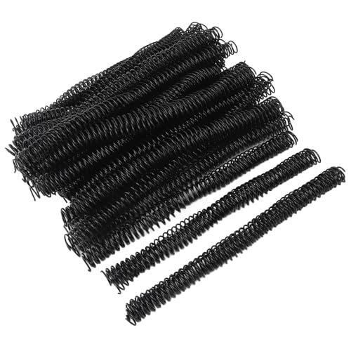 16 Mm Durchmesser 48 Zähne 4: 1 Bindemittel Kämme Stacheln mit 360 ° -Wrdation, für A4 -Papier, PVC -Kunststoffspule (Schwarz) von Eacam