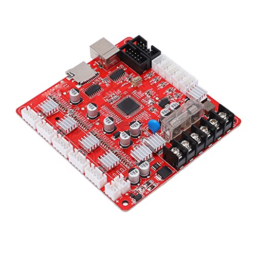 3D-Drucker-Motherboard, PWM 3-Wege-Ausgangs-Mainboardmodul für A8 Plus 12-24 V USB-Schnittstelle mit Onboard A4988 16 Unterteilung Stepper Driver, Motherboard für Automatic von Eacam