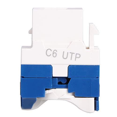 Cat6 RJ45 Networks Cable Connector Modul 2PCS Rotationsadapter für Netzwerke Engineering Cat6 RJ45 Networks Cable Connector Modul 2PCS Rotationsadapter für Netzwerke Engineering von Eacam