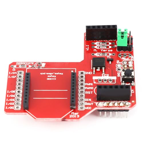 Drahtloses -Datenübertragungsmodul, RF-Modul-Erweiterungsplatine mit Geringem Stromverbrauch für Drahtlose Sensornetzwerke, ISM-2,4-GHz-Frequenz, Umfassende Kompatibilität mit von Eacam