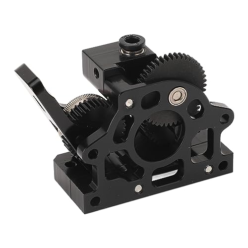Extruder der Härtestahl -Zahnradreduktion, Aluminiumoxid -Legierungsschale, 1,75 Mm Filamentdurchmesser, für CR10 CR10s, Ender 2 3 5 (Schwarz) von Eacam