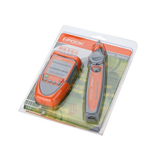 I-Pook PK65H-Kabel-Tester mit Einstellbarer Empfindlichkeit, Leitungsscanning-Taschenlampe, 1 Km Getriebeabstand für die Kabelverfolgung I-Pook PK65H-Kabel-Tester mit Einstellbarer Empfindlichkeit, Leitungsscanning-Taschenlampe, 1 Km Getriebeabstand für die Kabelverfolgung von Eacam