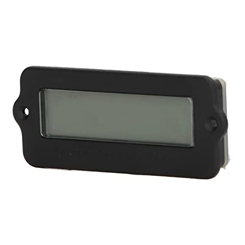 Lithium -Ionen -Batterie Monitor Elektrisches Display Wasserdichte Batteriekapazitätsspannungsanzeige RVS Elektrische Fahrzeuge Gelbe Hintergrundbeleuchtung HD ABS -Material (5 Saite) von Eacam