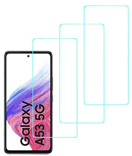 Eachy Kompatibel für Samsung Galaxy A53 5G/Samsung A52 5G Schutzfolie,[3 Stück] Ultra-klar Displayschutzfolie für Samsung Galaxy A53 5G/Samsung A52 5G(SM-A526/A536) Folie 6,5 Zoll(0,33 mm) von Eachy