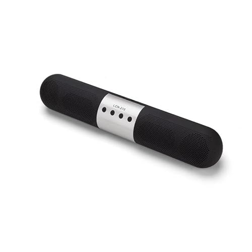 Eageroo Bluetooth Lautsprecher Musikbox Bluetooth tragbar Speaker Spielzeit bis 10 Stunden TF Karte/3.5mm-AUX,USB,schwarz von Eageroo