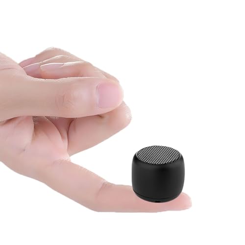 Eageroo Bluetooth super Mini Lautsprecher tragbar Speaker,Stereo Klang mit tiefem Bass Technologie,schwarz (super Mini Lautsprecher) von Eageroo