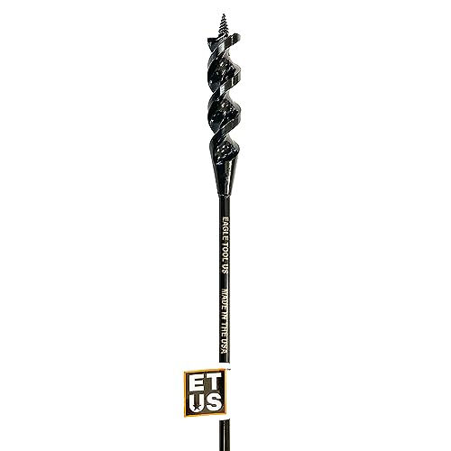 Eagle Werkzeug uns ea37518 Schlangenbohrer Stil Flex Installer Bit für Holz, 3/40,6 cm Schaft Durchmesser, 3/20,3 cm Kopf Durchmesser x 45,7 cm Länge, 3/4 in., 1 von Eagle Tool US