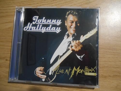 CD Double Johnny Hallyday ''Live At Montreux 1988'' von Eagle