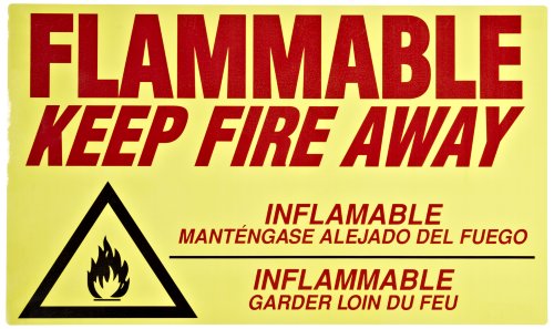 Eagle C97D Flammable Keep Fire Away Decal von Eagle