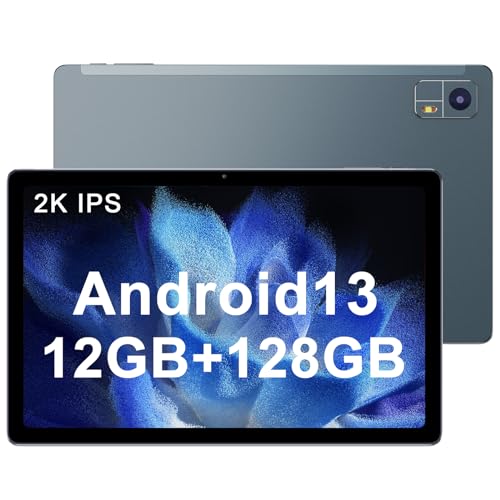 EagleSoar 10.36 Zoll Android 13 Tablet, Android Tablet 12(6+6) GB RAM 128GB ROM, 1TB Expand, Tablet PC mit 5G WiFi, 2K Touchscreen, 4 Stereo Lautsprecher, 5MP+13MP Dual Kamera, 6000 mAh Akku von EagleSoar