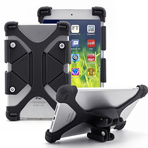 Universal-7.0 2017 " -8.0-Tablets für Kinder mit Silikon Stoßfest Schutzhülle mit Ständer (7,0–8,0 Zoll, schwarz schwarz Schwarz 7.0-8.0" Black von EAGWELL