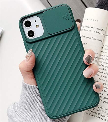 Ealetim Handyhülle kameraschutz kompatibel Mit iPhone XR Stoßfeste Anti-Scratch Weich Silikon Schutzhülle Candy Color Camera Slider Schutz Slide Kameraschutz Case Cover Tasche Schale für iPhone XR von Ealetim