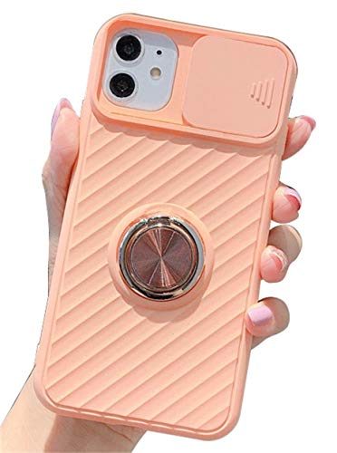 Ealetim Slide Kameraschutz Hülle für iPhone 7 Plus/8 Plus Ultra Dünn Handyhülle, Bumper Schutzhülle mit 360 Grad für Ring Ständer Magnetische Metallplatte Autohalterung Fingerhalter Schale Case Cover von Ealetim