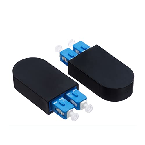 Eardion Loopback-Adapter, Einzelmodus, Glasfaser-Loopback-Adapter, Schnittstellen-Schaltkreise, Signal-Loopback-Anschluss (SC/UPC, Einzelmodus), 2 Stück von Eardion