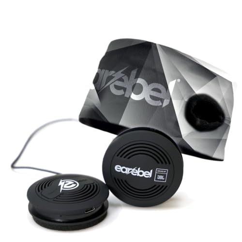 Earebel Sound by JBL Bluetooth 5.0 On-Ear Kopfhörer mit Mikrofon – Sport Performance Stirnband Mehrfarbig mit Kopfhörer zum Laufen, Workout, Fitnessstudio, Training - kompatibel zu Apple UVM. von Earebel