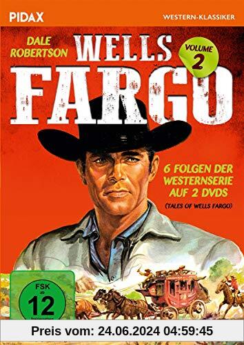 Wells Fargo, Vol. 2 / Weitere 6 Folgen der legendären Westernserie mit Dale Robertson (Pidax Western-Klassiker) [2 DVDs] von Earl Bellamy