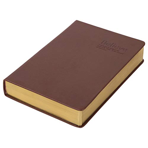 A5 Notizbuch 600 Seiten Retro Leder Journal Blank Sketch Painting Handbook Bibel Memo Notizblock, Braun, 8,4"x 5,7" A5 Notizbuch 600 Seiten Retro Leder Journal Blank Sketch Painting Handbook Bibel Memo Notizblock, Braun, 8,4"x 5,7" von Earnmore