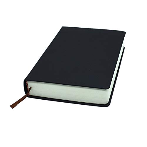 Earnmore A5 Blanko-Notizbuch, fester Ledereinband, Tagebuch, dickes Skizzenbuch, 660 Seiten 80 g/m² für Skizzieren und Schreiben, einfarbiges Notizbuch von Earnmore
