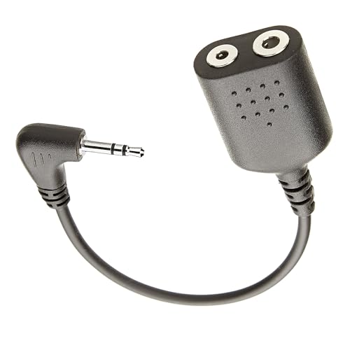 Adapter zum Anschluss von 2-poligen Motorola Kopfhörer an Motorola, Takabout Cobra Hyt/Hytera XTR PMR TLKR 1-poliges Radio. von Earpiece Hub