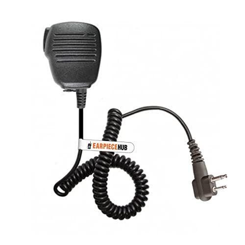 Earpiece Hub Remote Speaker Mic Shoulder/Handheld with PTT for Motorola 2 Pin Walkie Talkie Microphone Compatible with Two Way Radio Motorola DP1400 CP040 GP68 GP88 GP300 Earpiece Hub Remote Speaker Mic Shoulder/Handheld with PTT for Motorola 2 Pin Walkie Talkie Microphone Compatible with Two Way Radio Motorola DP1400 CP040 GP68 GP88 GP300 von Earpiece Hub