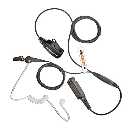 Sepura Funk-Ohrhörer/Headset für Sepura (Multipin) STP8000 STP9000 SC20 SC21 Radios von Earpiece Hub