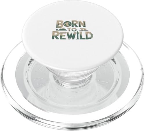 Born To Rewild - Tag der Erde 2025 PopSockets PopGrip für MagSafe von Earth Day Designs