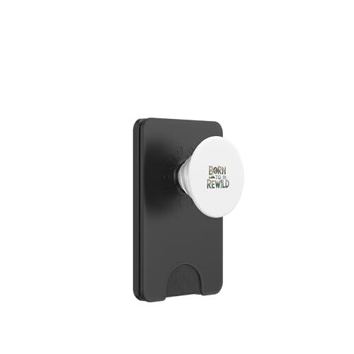 Born To Rewild - Tag der Erde 2025 PopSockets PopWallet für MagSafe von Earth Day Designs
