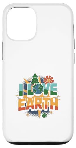 Ich liebe die Erde - Tag der Erde 2025 Hülle für iPhone 12/12 Pro von Earth Day Designs