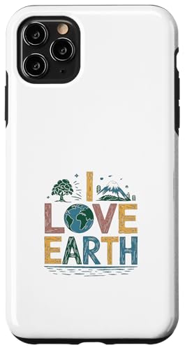 Ich liebe die Erde - Tag der Erde Hülle für iPhone 11 Pro Max Ich liebe die Erde - Tag der Erde Hülle für iPhone 11 Pro Max von Earth Day Designs