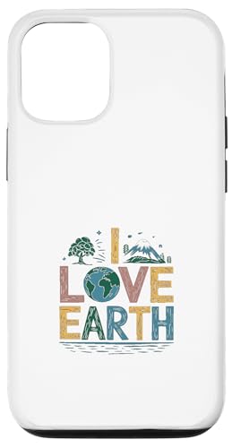 Ich liebe die Erde - Tag der Erde Hülle für iPhone 12/12 Pro von Earth Day Designs