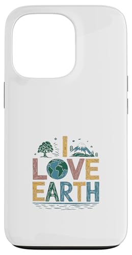 Ich liebe die Erde - Tag der Erde Hülle für iPhone 13 Pro von Earth Day Designs