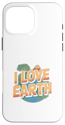 Ich liebe die Erde - Tag der Erde Hülle für iPhone 16 Pro Max von Earth Day Designs