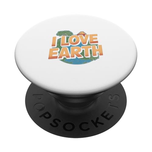 Ich liebe die Erde - Tag der Erde PopSockets Klebender PopGrip Ich liebe die Erde - Tag der Erde PopSockets Klebender PopGrip von Earth Day Designs